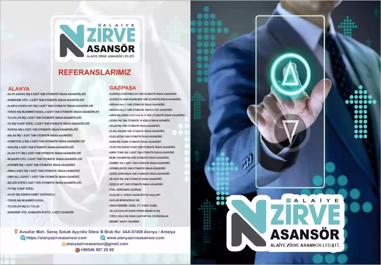 Alanya Zirve Elevator References